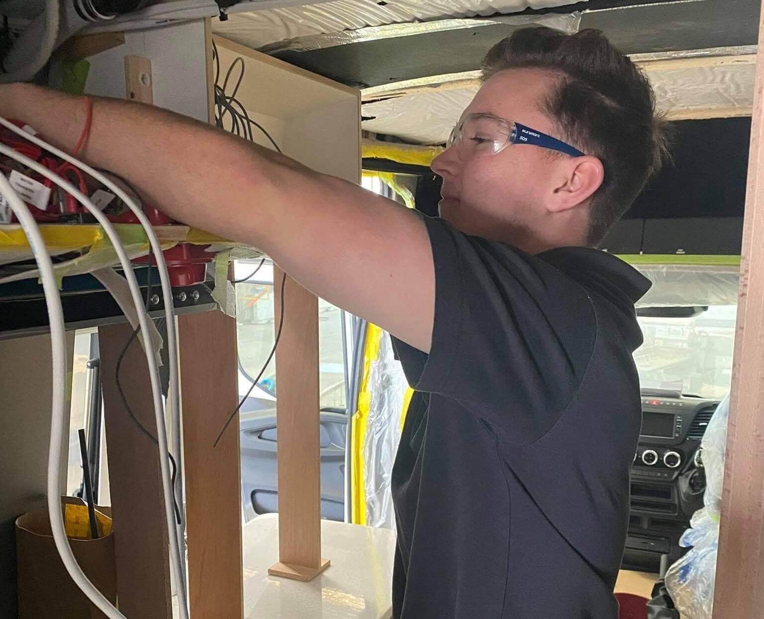 Meet Brad, Marine Electrician